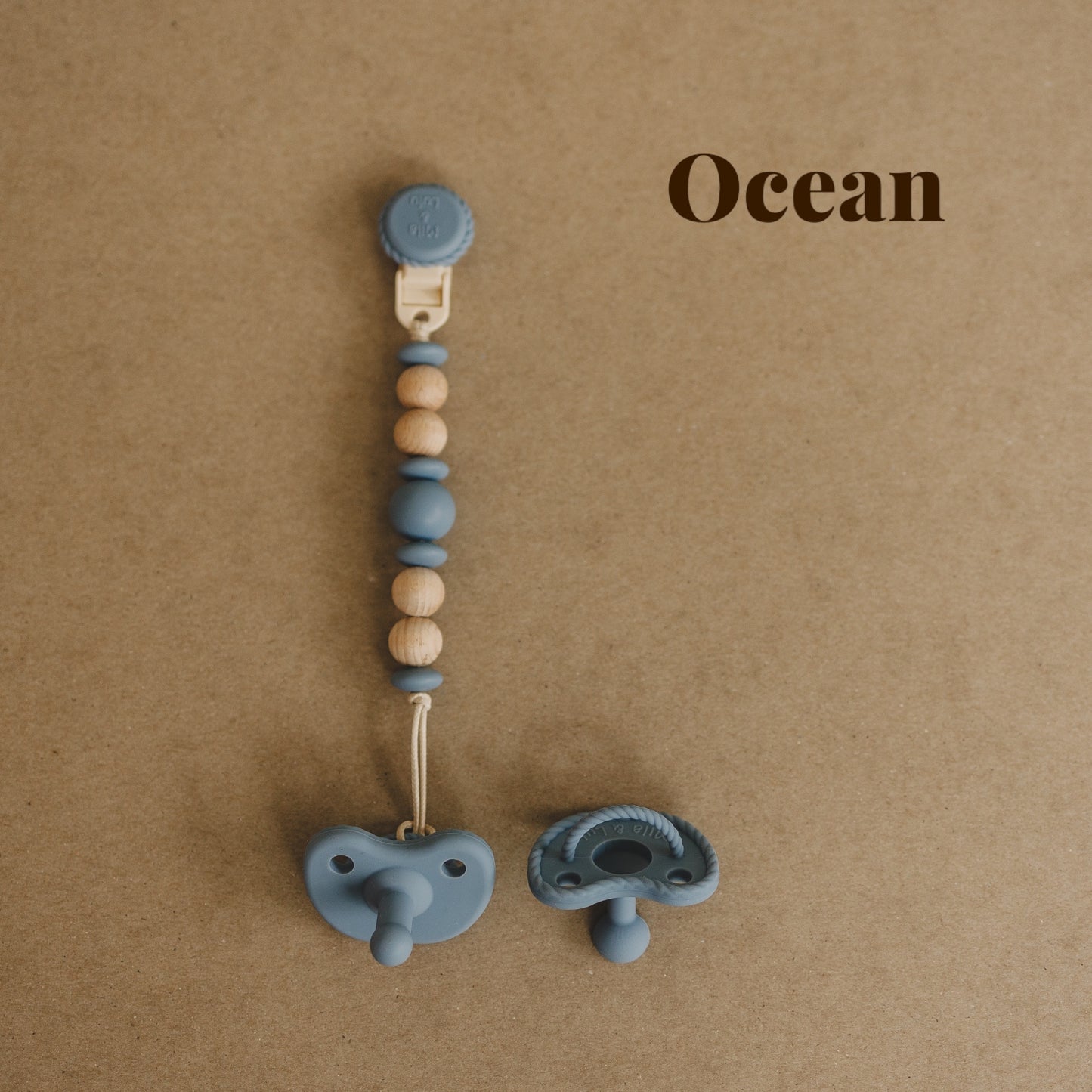 Slant Shape Silicone Pacifiers (Set of 2)