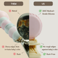 Metal-Free Beaded Silicone and Breech Wood Pacifier Clips