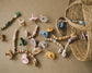 Metal-Free Beaded Silicone and Breech Wood Pacifier Clips