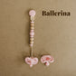 Metal-Free Beaded Silicone and Breech Wood Pacifier Clips