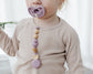 BPA free and non-toxic pacifier and clips set