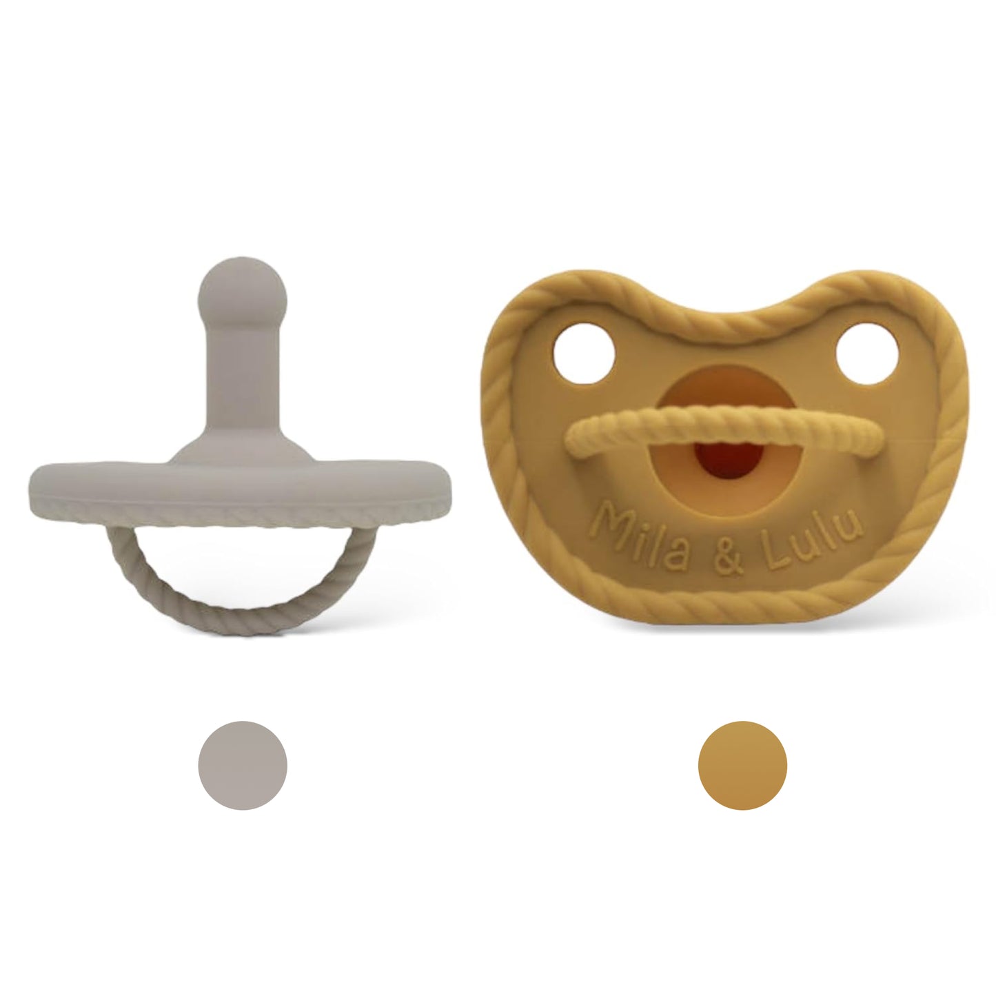 Mila & Lulu dummy. Mila & Lulu baby binky. silicone baby pacifiers