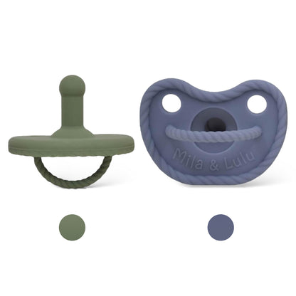 Mila & Lulu silicone binky, baby dummies, baby pacifiers, pacifier