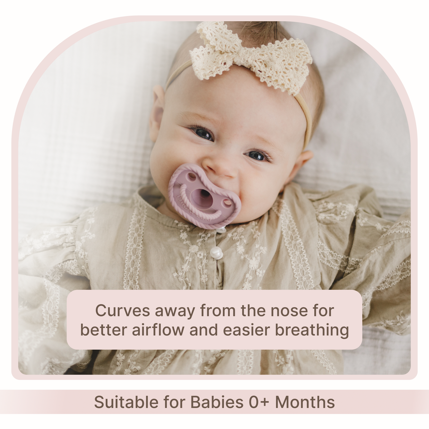 Mila & Lulu baby pacifiers, pacifier, silicone pacifiers, orthodontic pacifiers