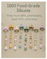 mila & lulu safe baby pacifiers